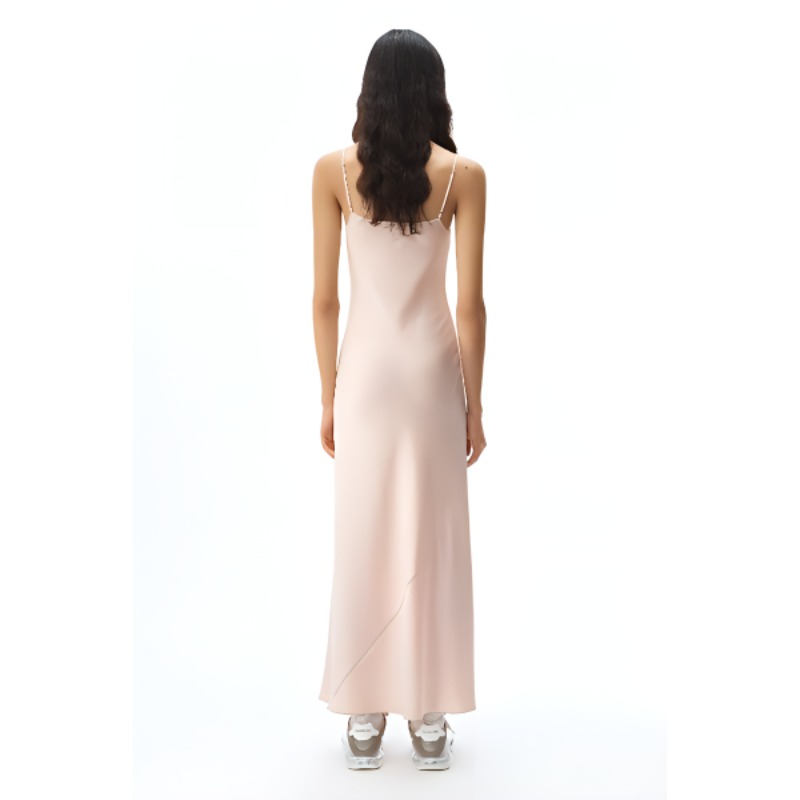 Details for Vestido Sin Mangas Rosa Sólido Alexander Wang SS21 4WC1206004-695