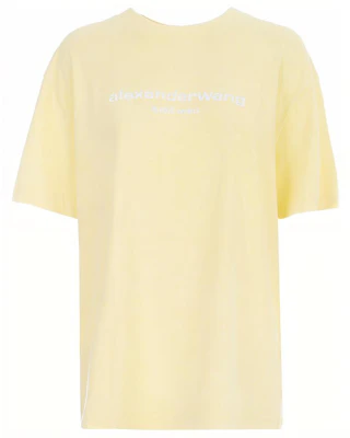 Alexander Wang SS21 Unisex Kaos Logo Lengan Pendek Beige UCC1211030-743 Buy Alexander Wang SS21 Unisex Kaos Logo Lengan Pendek Beige UCC1211030-743