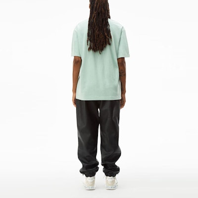 亚历山大王 SS21 男女同款标志短袖T恤 绿色 UCC1211030-457 Shop 亚历山大王 SS21 男女同款标志短袖T恤 绿色 UCC1211030-457