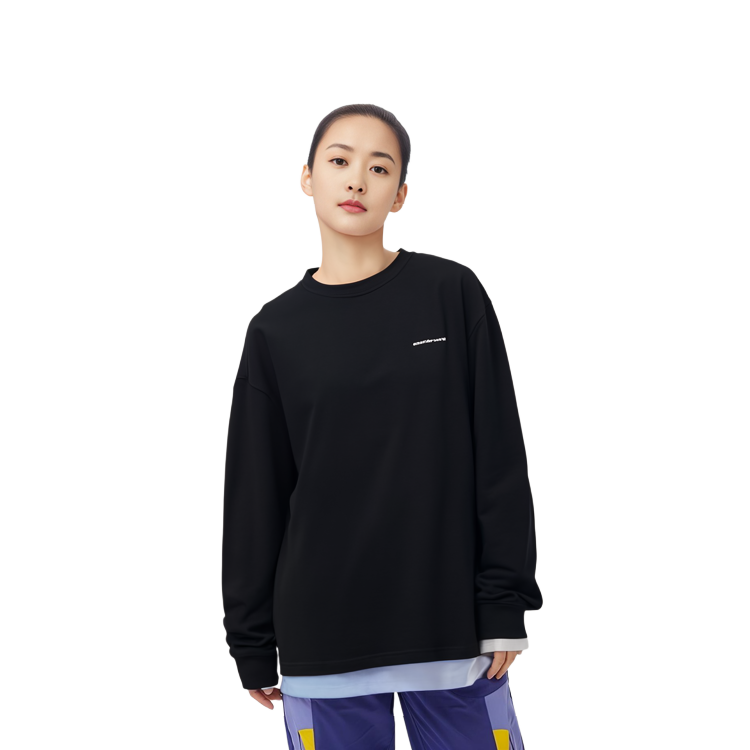 Cheap Alexander Wang SS21 男女款長袖T恤 黑色 UCC2191004-001