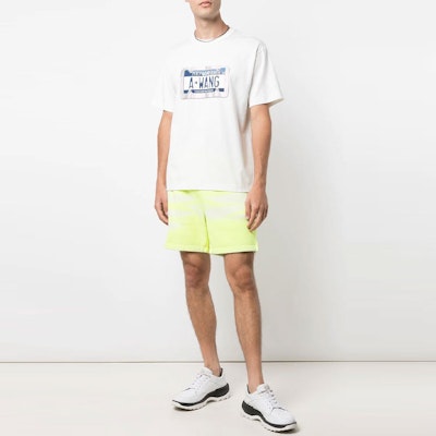 Alexander Wang SS21 中性白色Logo印花圓領短袖T恤 UCC3211441-110 Lookbook Alexander Wang SS21 中性白色Logo印花圓領短袖T恤 UCC3211441-110