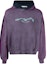 Buy アレキサンダーワン SS22 アシッドウォッシュ ロゴプリント ユニセックス スウェットシャツ パープル UCC2221507-664