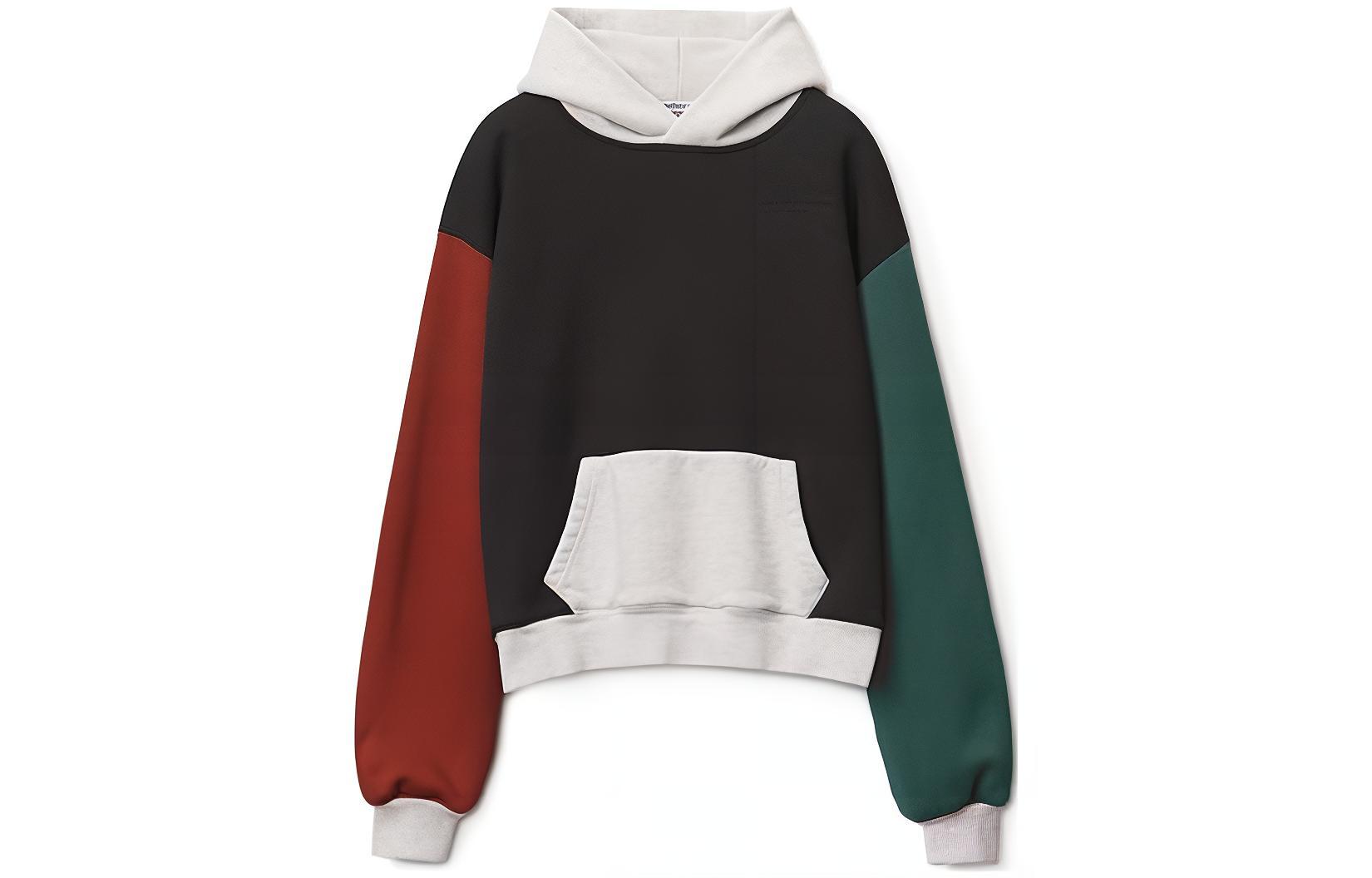 Alexander Wang SS22 Colorblock Logo Embroidered Hoodie Unisex Black. UCC3221524-004 圖 2