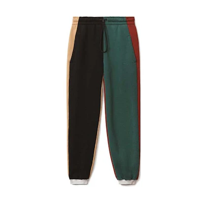 Alexander Wang SS22 Colorblock Relaxed Fit Joggers Green Men’s Pants UCC3224045-961