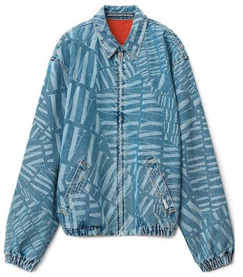 Alexander Wang SS22 Logo Golf Denim Jacket Unisex Blue Casual Date Outfit UDC3222176-468 Buy Alexander Wang SS22 Logo Golf Denim Jacket Unisex Blue Casual Date Outfit UDC3222176-468