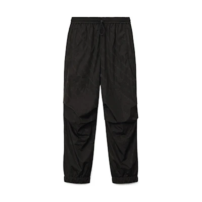 Alexander Wang SS22 Logo Jacquard Track Pants Unisex Black UWC2224042-001
