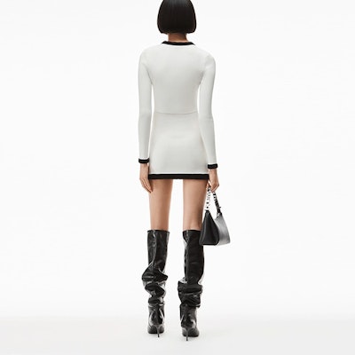 アレキサンダーワン SS22 ロゴトリム フィット ミニスカート ホワイト 4KC1225012-971 Details for アレキサンダーワン SS22 ロゴトリム フィット ミニスカート ホワイト 4KC1225012-971