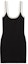 Buy Vestido Bodycon Negro sin Mangas Alexander Wang SS22 con Logo Trim 4KC1226002-965