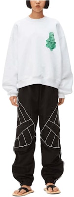 Alexander Wang SS22 白色圖案設計毛巾布圓領衫 男女適用 UCC2221512-111 Lookbook Alexander Wang SS22 白色圖案設計毛巾布圓領衫 男女適用 UCC2221512-111