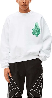 Alexander Wang SS22 白色圖案設計毛巾布圓領衫 男女適用 UCC2221512-111 Details for Alexander Wang SS22 白色圖案設計毛巾布圓領衫 男女適用 UCC2221512-111