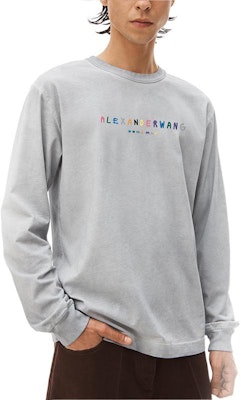 Alexander Wang SS22 Camiseta Unisex Plata Logo Zorro Manga Larga UCC3221540-059 Shop Alexander Wang SS22 Camiseta Unisex Plata Logo Zorro Manga Larga UCC3221540-059