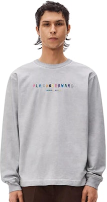Alexander Wang SS22 Camiseta Unisex Plata Logo Zorro Manga Larga UCC3221540-059 Details for Alexander Wang SS22 Camiseta Unisex Plata Logo Zorro Manga Larga UCC3221540-059
