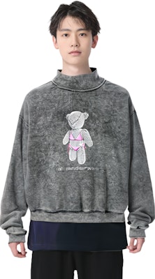Sudadera Unisex Gráfica Oso de Peluche Alexander Wang SS22 Gris. UCC1221502-007 Sizing Sudadera Unisex Gráfica Oso de Peluche Alexander Wang SS22 Gris. UCC1221502-007