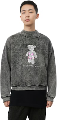 Sudadera Unisex Gráfica Oso de Peluche Alexander Wang SS22 Gris. UCC1221502-007 Cheap Sudadera Unisex Gráfica Oso de Peluche Alexander Wang SS22 Gris. UCC1221502-007