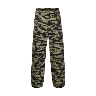 Alexander Wang SS22 Tiger Capsule Camo Wide-Leg Sweatpants Unisex Army Green UDC1224053-737