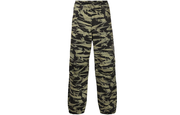 Order Alexander Wang SS22 Tiger Capsule Camo Wide-Leg Sweatpants Unisex Army Green UDC1224053-737