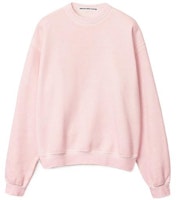 Alexander Wang SS22 Unisex Sweatshirt Light Pink UCC2221530-680 Alexander Wang SS22 Unisex Sweatshirt Light Pink UCC2221530-680