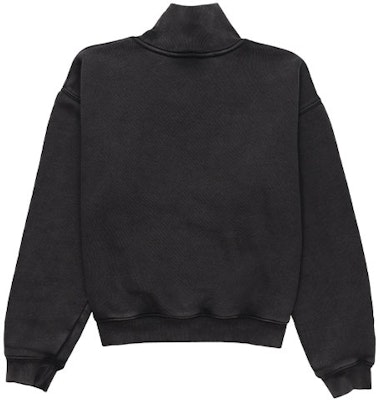 Alexander Wang SS22 Unisex Baju Beludru Leher Tinggi Hitam. UCC3211473-007 Lookbook Alexander Wang SS22 Unisex Baju Beludru Leher Tinggi Hitam. UCC3211473-007