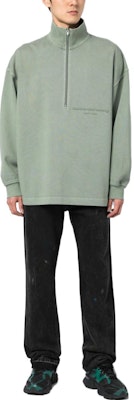 Alexander Wang SS23 綠色半拉鏈Logo印花衛衣 UCC2231612351 Lookbook Alexander Wang SS23 綠色半拉鏈Logo印花衛衣 UCC2231612351