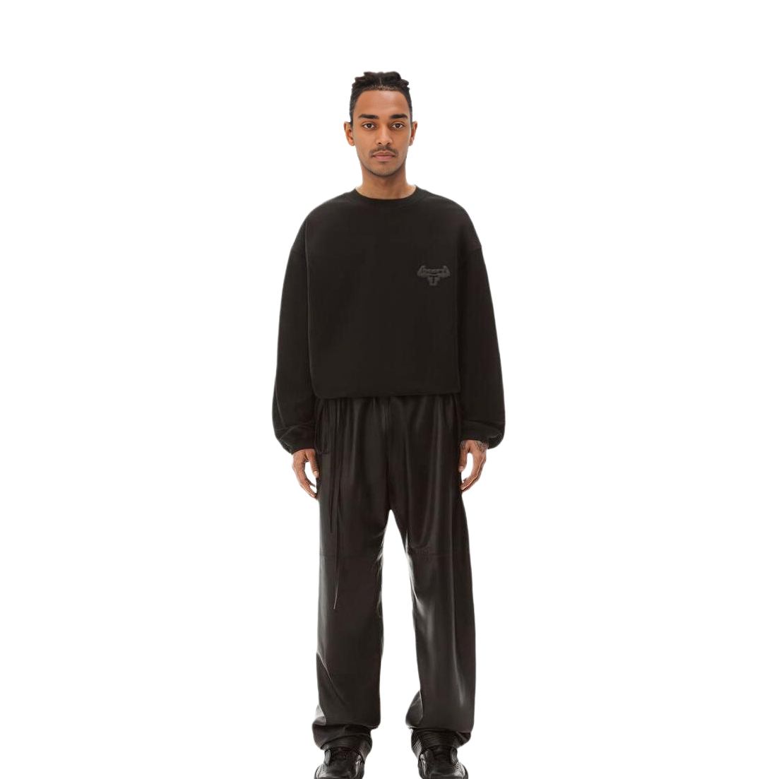 Alexander Wang SS23  Solid Color Hoodie - Black 6CC3231011-001 圖 3