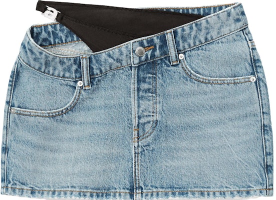 Alexander Wang SS23 Skirt Denim Bikini Berlapis Mini Biru Navy 4DC3235138-486 Order Alexander Wang SS23 Skirt Denim Bikini Berlapis Mini Biru Navy 4DC3235138-486