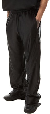 Alexander Wang SS23 Black Satin Loose Knit Track Pants 6CC3234011-001 Lookbook Alexander Wang SS23 Black Satin Loose Knit Track Pants 6CC3234011-001