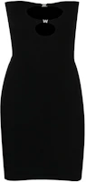 Alexander Wang SS23 Black Sleeveless Slim-Fit Midi Dress 4KC1236037-001 Alexander Wang SS23 Black Sleeveless Slim-Fit Midi Dress 4KC1236037-001