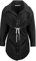 Alexander Wang SS23 Black Solid Button-Up Long-Sleeve Shirt Dress 1WC1236209-001 Alexander Wang SS23 Black Solid Button-Up Long-Sleeve Shirt Dress 1WC1236209-001