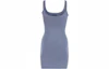 Order Alexander Wang SS23 Blue Solid Color Casual Square Neck Mini Slip Dress 4KC3236017-464