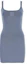 Lookbook Alexander Wang SS23 Blue Solid Color Casual Square Neck Mini Slip Dress 4KC3236017-464