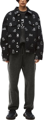 Alexander Wang SS23 水晶兔印花牛仔外套 男女同款 農曆新年限定款 UDC1232406-011 Lookbook Alexander Wang SS23 水晶兔印花牛仔外套 男女同款 農曆新年限定款 UDC1232406-011