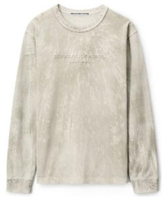 Camiseta Unisex Manga Larga Alexander Wang SS23 Logo Grabado Gris Hielo. UCC2231621076 Buy Camiseta Unisex Manga Larga Alexander Wang SS23 Logo Grabado Gris Hielo. UCC2231621076