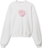 Alexander Wang SS23 Heart Print Pullover Sweatshirt Unisex Grey UCC3231639-111 Alexander Wang SS23 Heart Print Pullover Sweatshirt Unisex Grey UCC3231639-111