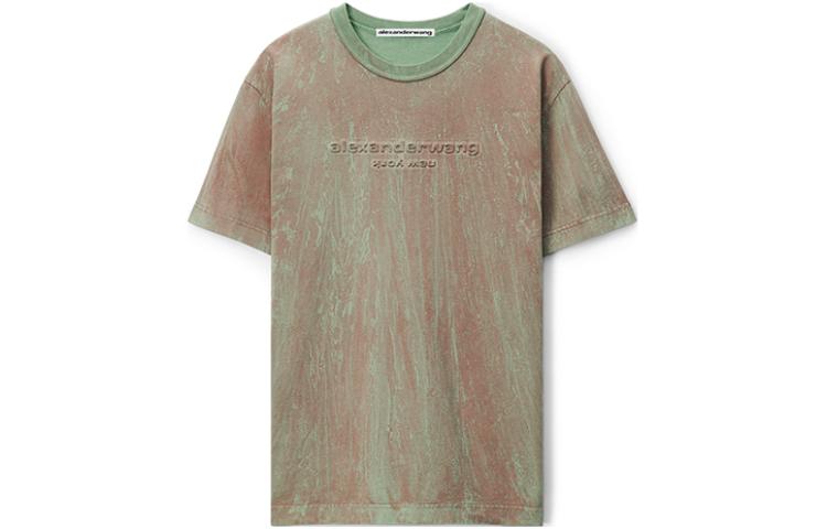 Alexander Wang SS23 Logo Print Crewneck T-Shirt Unisex Kelly Green UCC2231622349