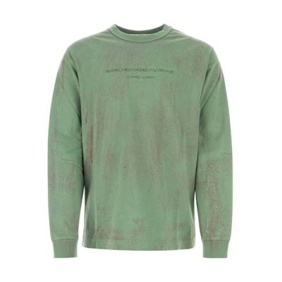 Alexander Wang SS23 Oversized Long Sleeve Crewneck Tee Unisex Green UCC2231621349