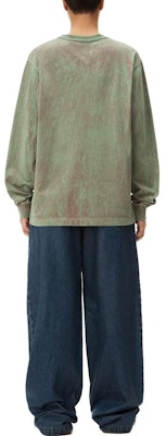 アレキサンダーワン SS23 オーバーサイズ 長袖 クルーネックTシャツ ユニセックス グリーン UCC2231621349 Shop アレキサンダーワン SS23 オーバーサイズ 長袖 クルーネックTシャツ ユニセックス グリーン UCC2231621349