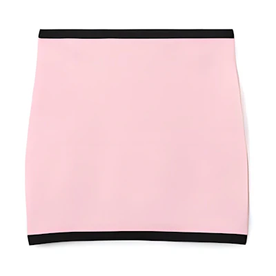 Alexander Wang SS23 Pink Crystal-Embellished Nylon Midi Skirt. 1KC2235009-680