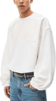 Alexander Wang SS23 純色白色長袖上衣 6CC3231011-100 Lookbook Alexander Wang SS23 純色白色長袖上衣 6CC3231011-100