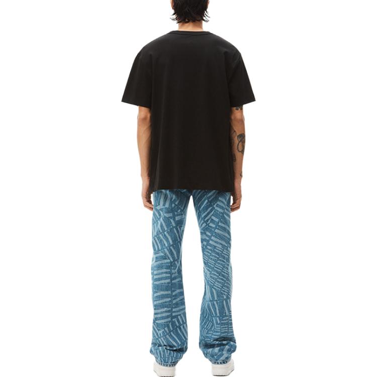 Purchase Alexander Wang SS23 Unisex Black Crewneck T-Shirt Casual Wear UCC2221528-001