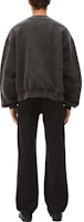 Purchase Alexander Wang SS23 男女同款標誌灰炭色抓絨運動風衛衣 UCC1231576-010