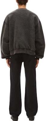 アレキサンダーワン SS23 ユニセックス ロゴ スウェットシャツ チャコールグレー UCC1231576-010 Purchase アレキサンダーワン SS23 ユニセックス ロゴ スウェットシャツ チャコールグレー UCC1231576-010