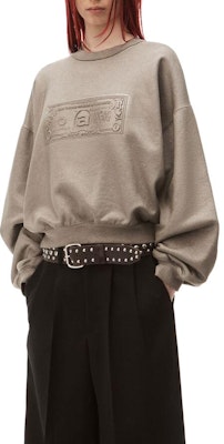 亞歷山大王SS23金屬灰壓紋圖案男女款寬鬆版型衛衣 UCC3231645-355 Lookbook 亞歷山大王SS23金屬灰壓紋圖案男女款寬鬆版型衛衣 UCC3231645-355