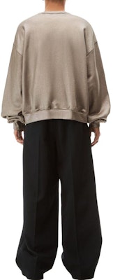 亞歷山大王SS23金屬灰壓紋圖案男女款寬鬆版型衛衣 UCC3231645-355 Purchase 亞歷山大王SS23金屬灰壓紋圖案男女款寬鬆版型衛衣 UCC3231645-355