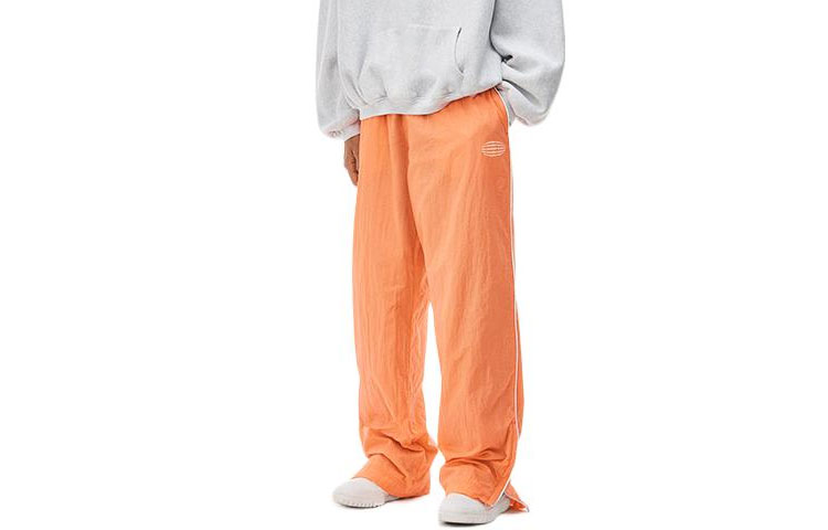 Alexander Wang SS23 Washed Straight-Leg Sweatpants Unisex Orange. UWC1234064-828