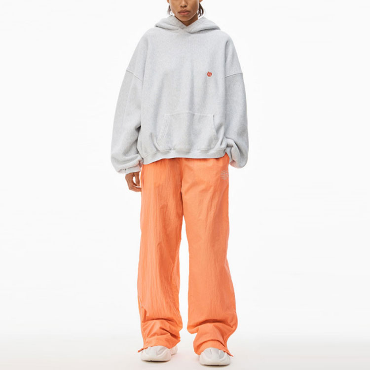 Lookbook Alexander Wang SS23 Washed Straight-Leg Sweatpants Unisex Orange. UWC1234064-828