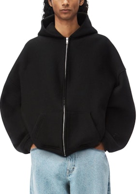 알렉산더 왕 SS24 스타 로고 프린트 블랙 후디 유니섹스 6CC2242051001 Lookbook 알렉산더 왕 SS24 스타 로고 프린트 블랙 후디 유니섹스 6CC2242051001