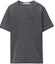 Buy Alexander Wang SS24 Embossed Crewneck Oversized T-Shirt Unisex Washed Black. UCC1241670-011