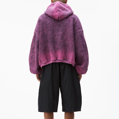 알렉산더 왕 SS24 오버사이즈 퍼플 후드티 유니섹스 풀오버 스웻셔츠 UCC12416949-52A Shop 알렉산더 왕 SS24 오버사이즈 퍼플 후드티 유니섹스 풀오버 스웻셔츠 UCC12416949-52A