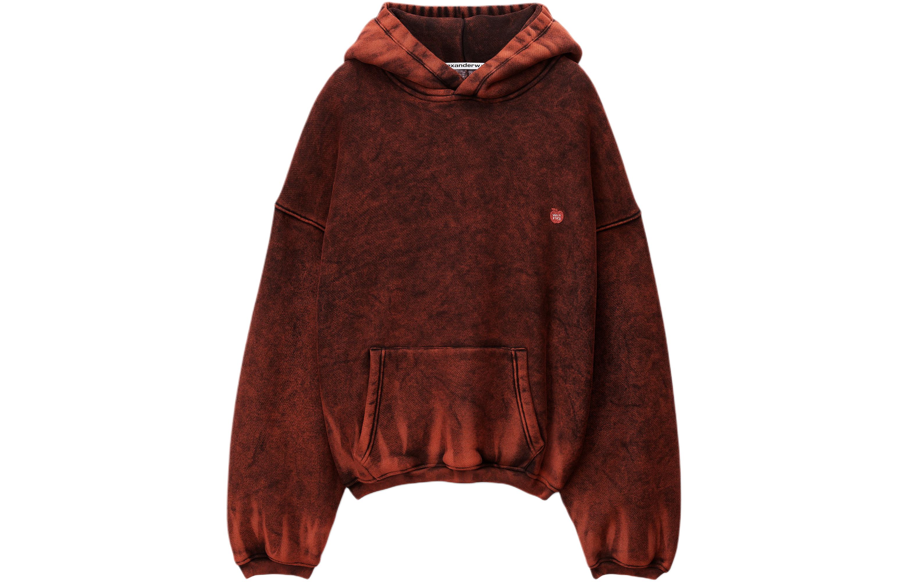 Alexander Wang SS24 Oversized Red Pullover Hoodie Unisex UCC12416946-44A