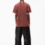 Purchase Alexander Wang SS24 Baju T-Shirt Unisex Oversized Merah Logo Knit Ribbed. UCC12416976-44A